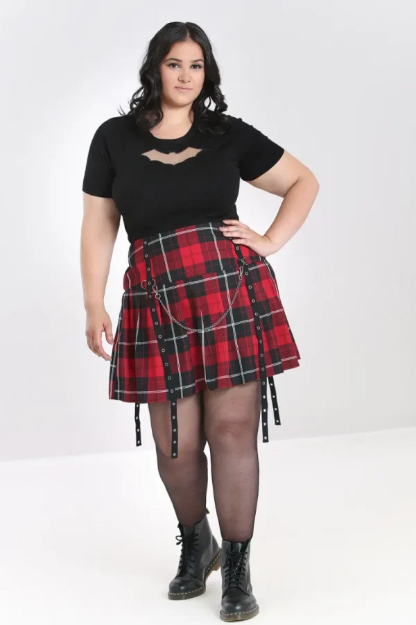 Hell Bunny Skirts | Skirts>Brody Mini Skirt Red