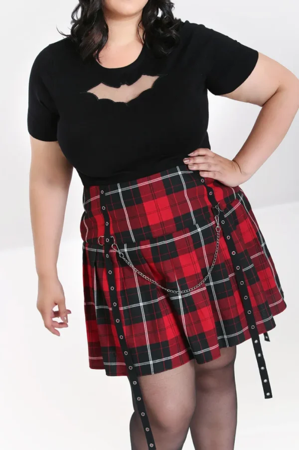 Hell Bunny Skirts | Skirts>Brody Mini Skirt Red