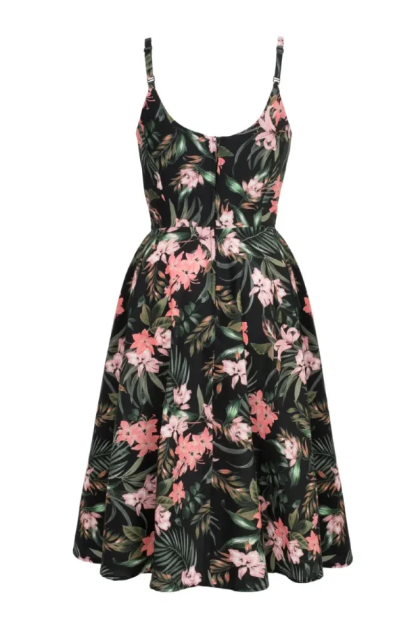 Hell Bunny Dresses | Dresses With Pockets>Calypso Dress Black