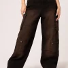 Hell Bunny Trousers & Shorts | Trousers & Shorts>Cameron Jeans - Short Length Brown