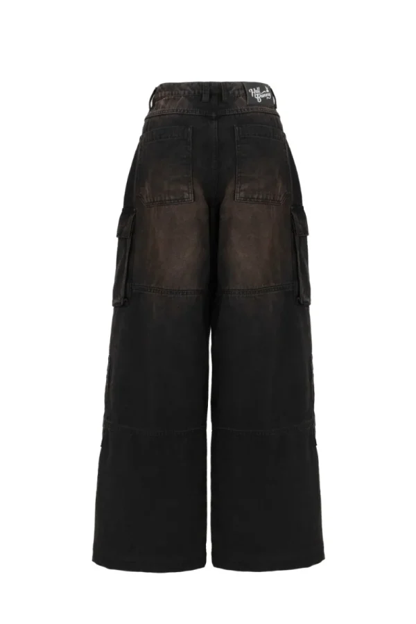 Hell Bunny Trousers & Shorts | Trousers & Shorts>Cameron Jeans - Short Length Brown