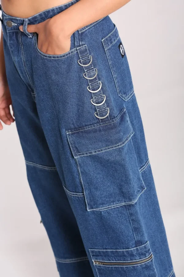 Hell Bunny Trousers & Shorts | Trousers & Shorts>Cameron Jeans Blue