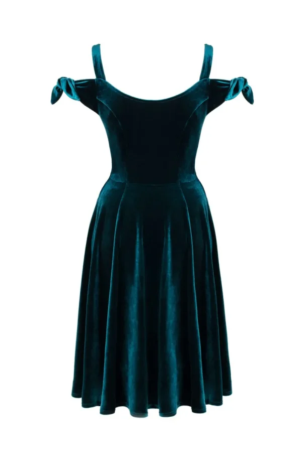 Hell Bunny Dresses | Vintage Dresses>Carrie Dress Teal