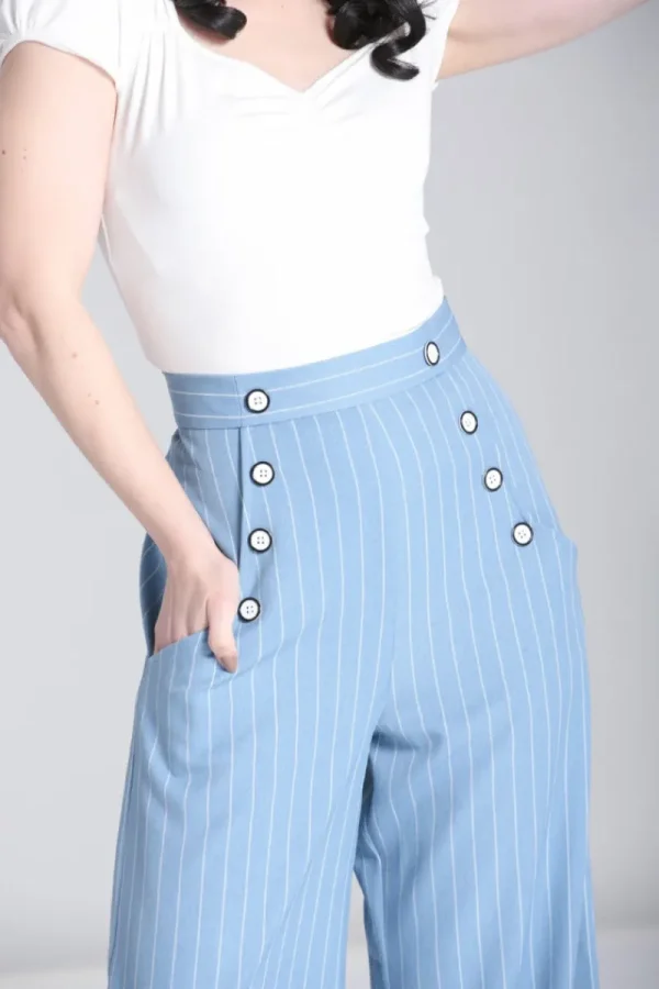 Hell Bunny Trousers & Shorts | Trousers & Shorts>Caspian Swing Trousers