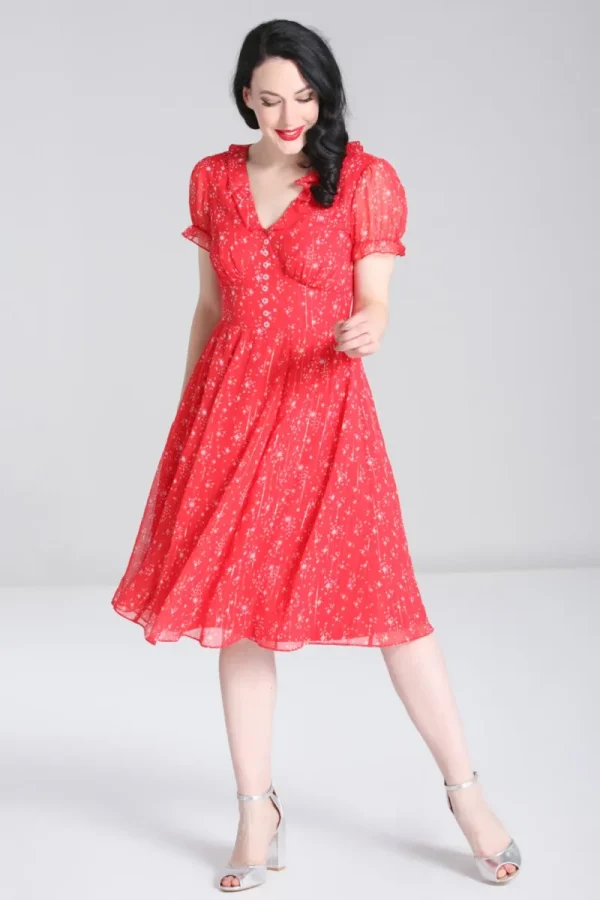 Hell Bunny Dresses | Dresses>Cassiopeia Dress Red