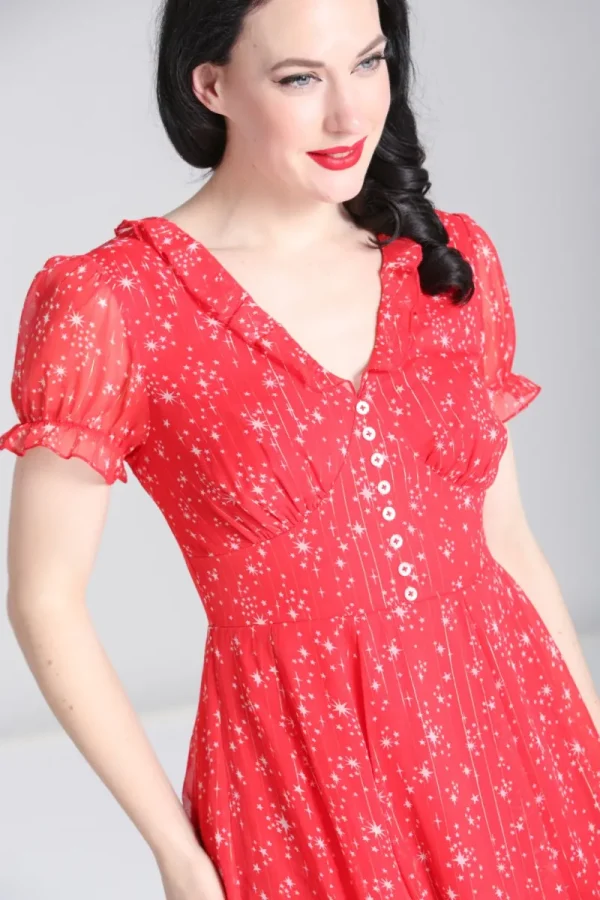 Hell Bunny Dresses | Dresses>Cassiopeia Dress Red