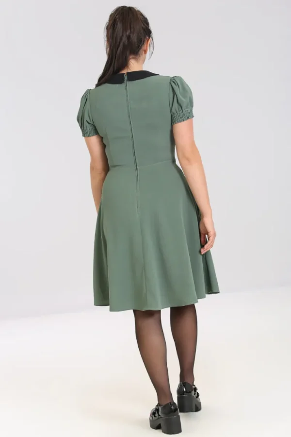 Hell Bunny Dresses | Dresses>Catherine Mid Dress Green