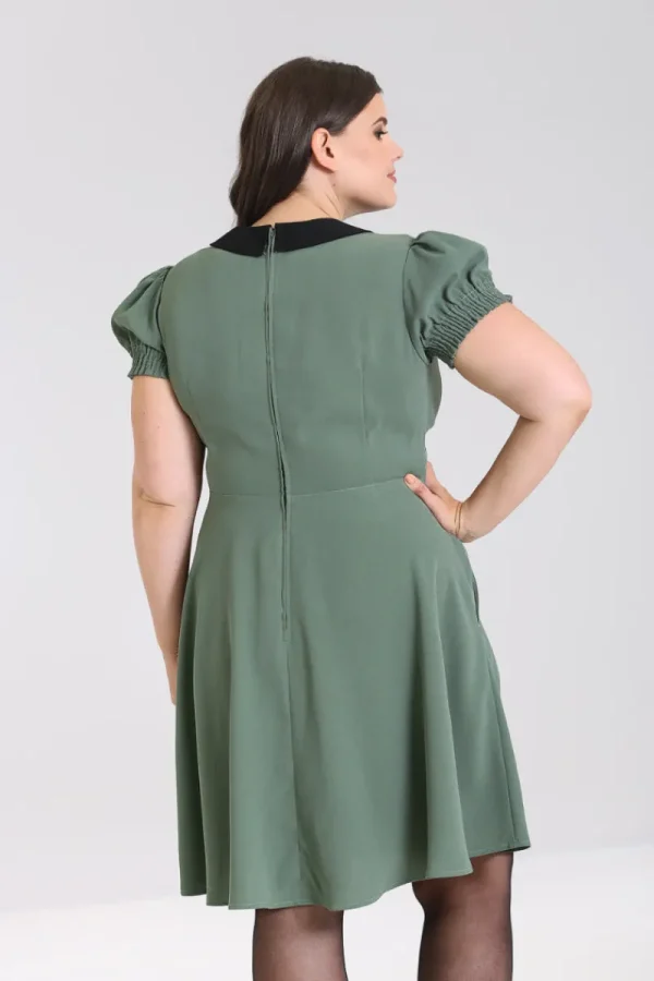 Hell Bunny Dresses | Dresses>Catherine Mid Dress Green