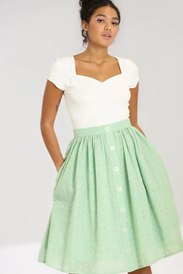 Hell Bunny Skirts | Skirts>Celia 50's Skirt Mint