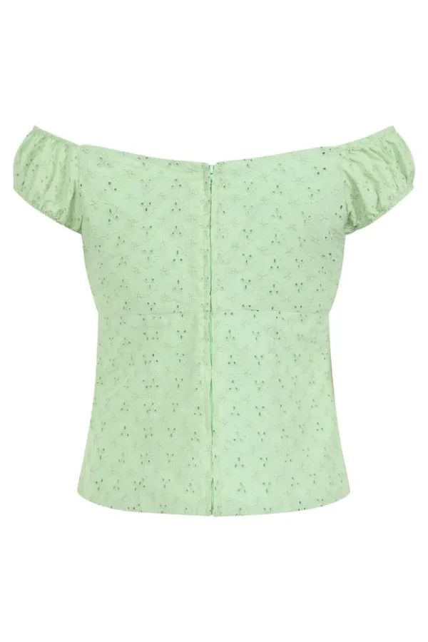 Hell Bunny Tops | Tops>Celia Top Mint