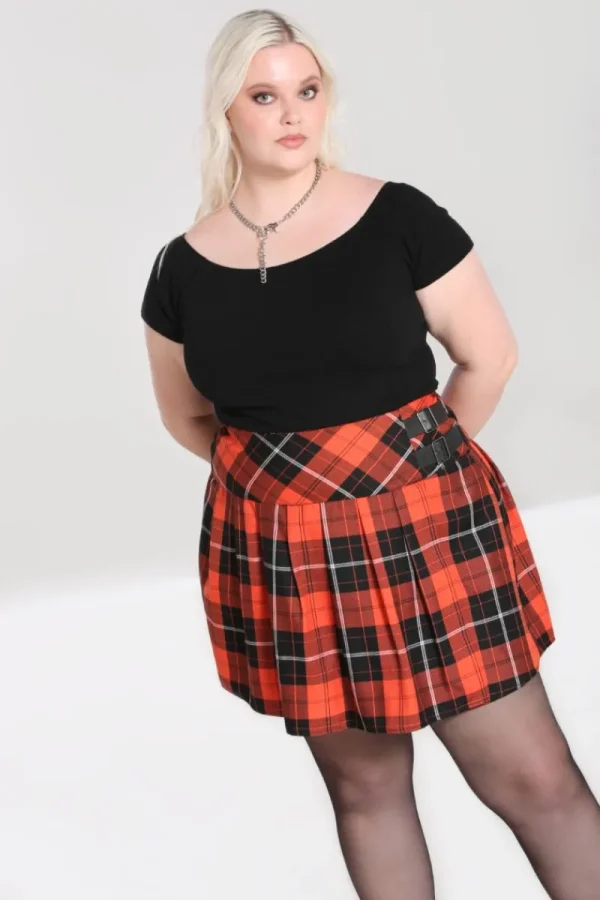 Hell Bunny Skirts | Skirts>Clementine Mini Skirt Orange