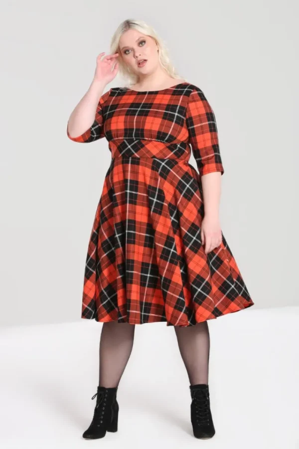 Hell Bunny Dresses | Dresses>Clementine 50's Dress Orange