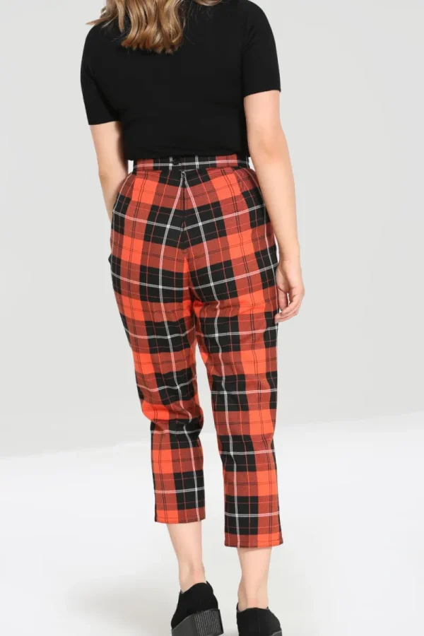 Hell Bunny Trousers & Shorts | Trousers & Shorts>Clementine Trousers Orange