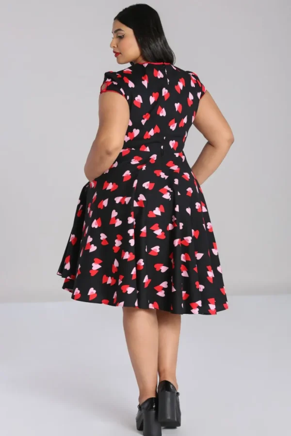 Hell Bunny Dresses | Dresses With Pockets>Confetti Dress Black