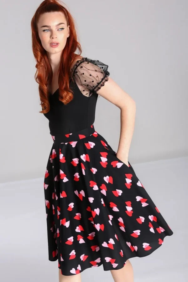 Hell Bunny Skirts | Skirts>Confetti Skirt Black