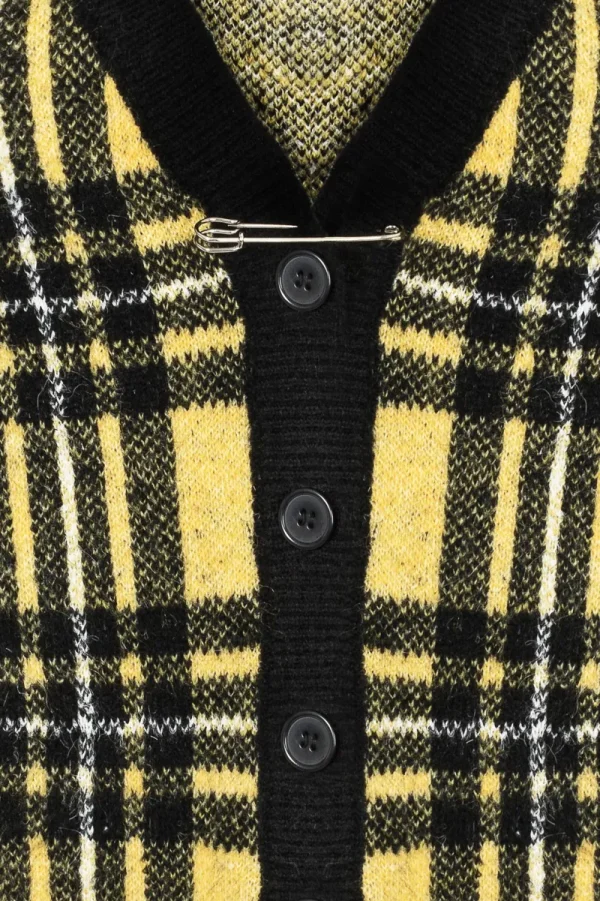 Hell Bunny Knitwear | Knitwear>Corey Cardigan Yellow