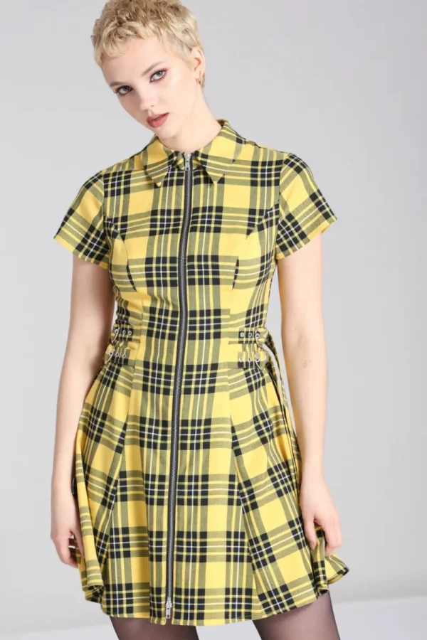 Hell Bunny Dresses | Dresses>Corey Dress Yellow