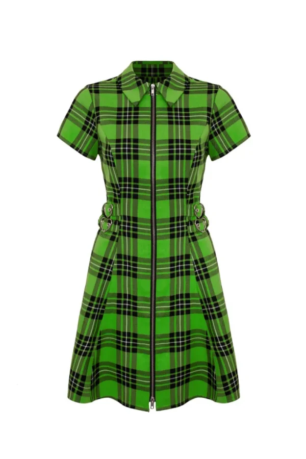 Hell Bunny Dresses | Mini Dresses>Corey Dress Green