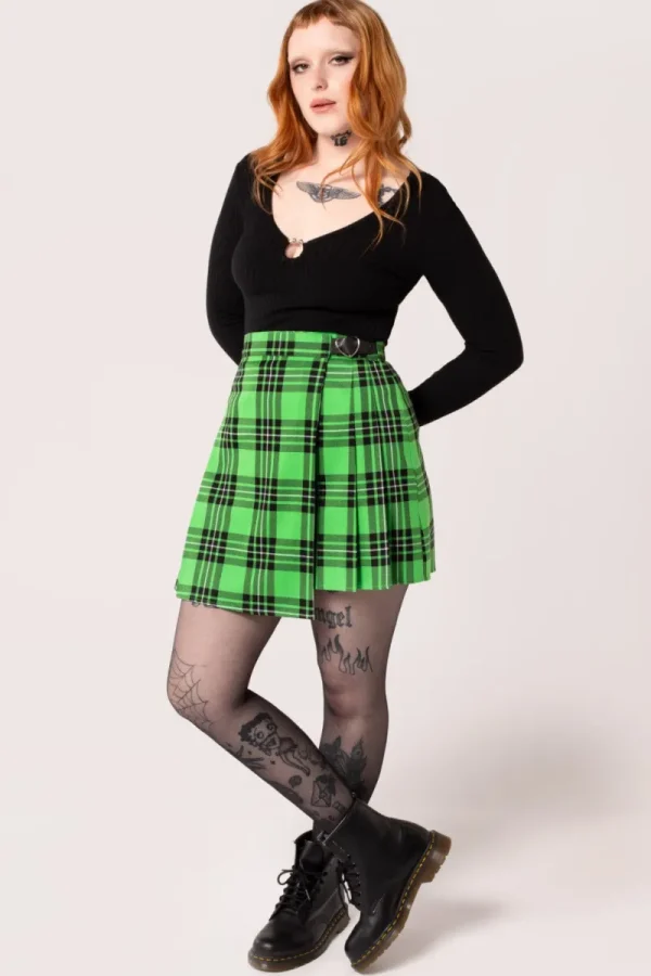 Hell Bunny Skirts | Skirts>Corey Skirt Green