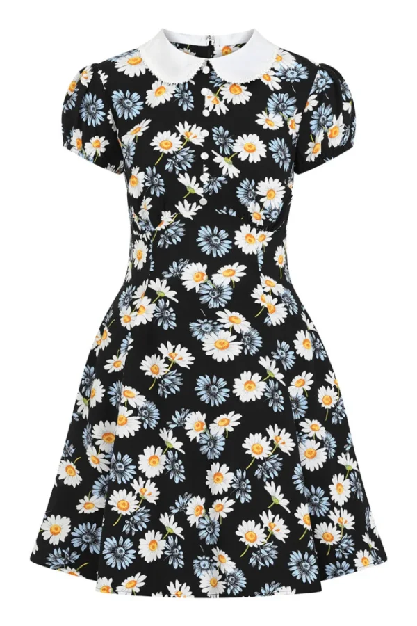 Hell Bunny Dresses>Daisy Mini Dress Black