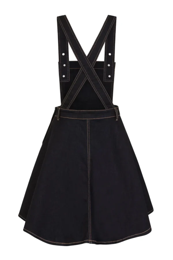 Hell Bunny Dresses | Pinafore Dresses>Dakota Pinafore Dress