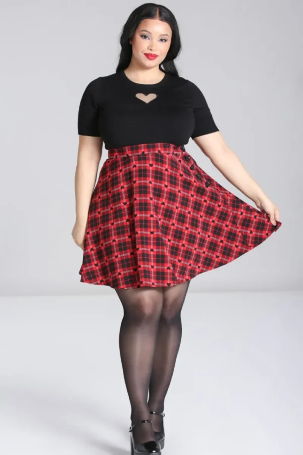 Hell Bunny Skirts | Skirts>Date Night Skirt Red