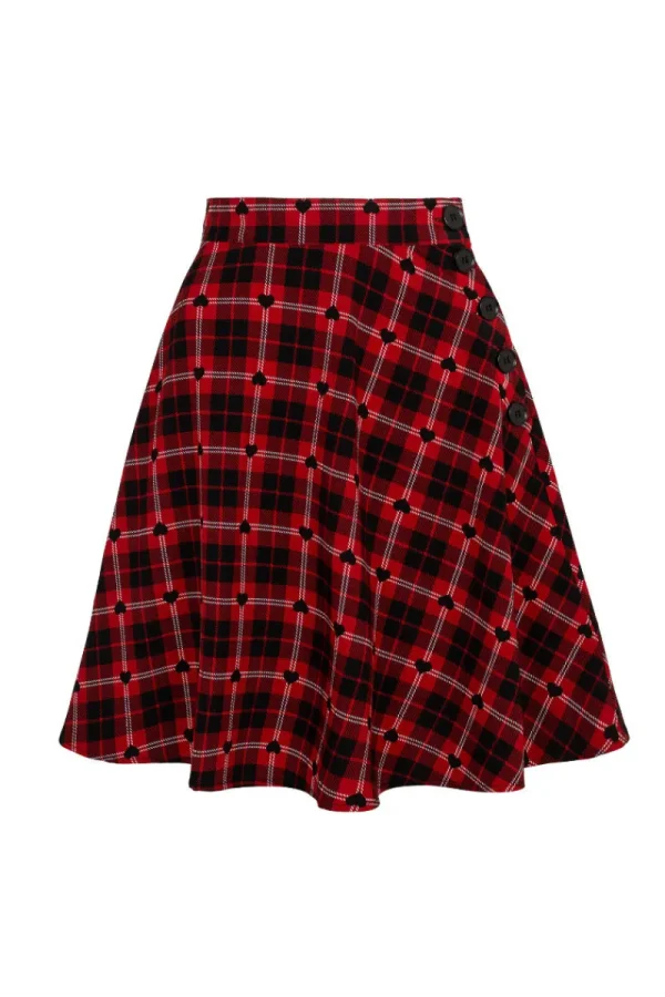 Hell Bunny Skirts | Skirts>Date Night Skirt Red