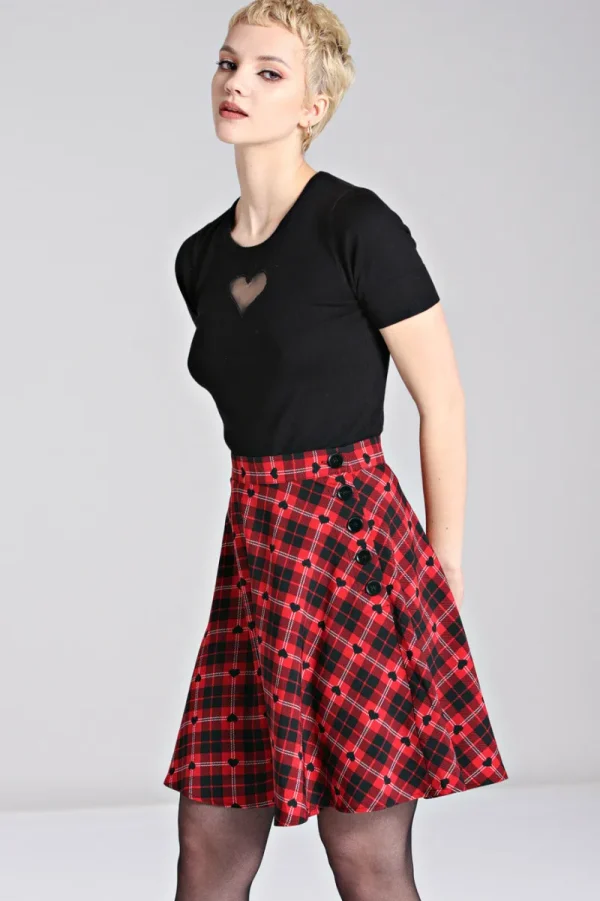 Hell Bunny Skirts | Skirts>Date Night Skirt Red