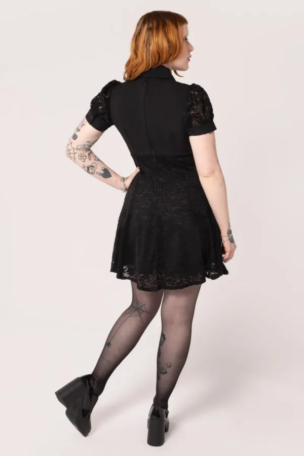 Hell Bunny Dresses | Vintage Dresses>Dominica Mini Dress Black