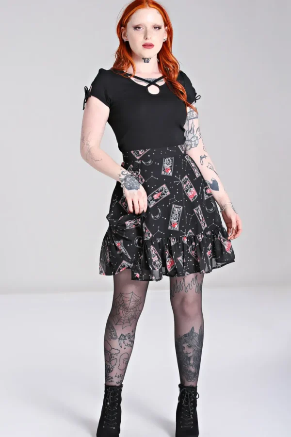 Hell Bunny Skirts | Skirts>Duality Skirt Black