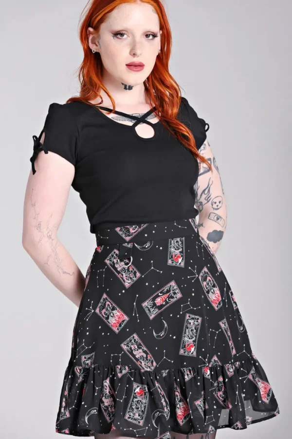 Hell Bunny Skirts | Skirts>Duality Skirt Black