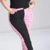 Hell Bunny Trousers & Shorts | Trousers & Shorts>Duo Bat Jeans