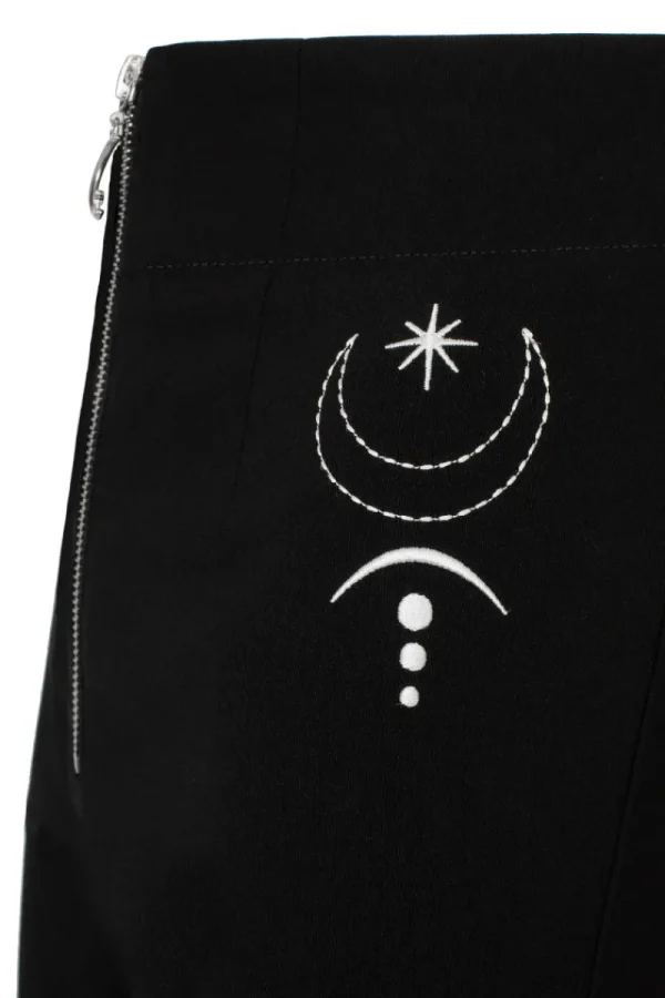 Hell Bunny Trousers & Shorts | Trousers & Shorts>Eclipse Trousers Black