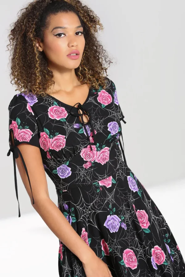 Hell Bunny Dresses | Dresses>Eloise Mid Dress Black