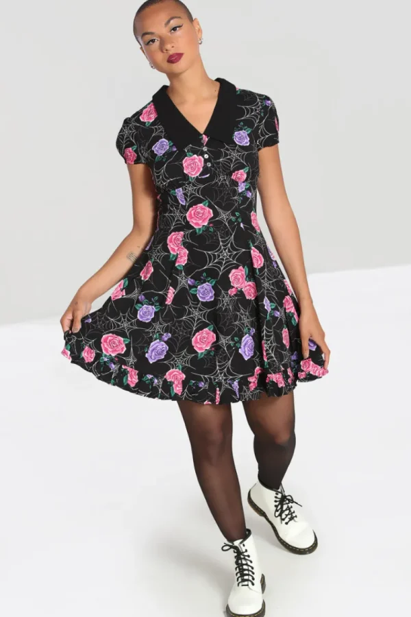 Hell Bunny Dresses | Dresses>Eloise Mini Dress Black