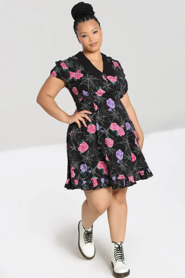 Hell Bunny Dresses | Dresses>Eloise Mini Dress Black