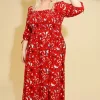 Hell Bunny Dresses | Dresses>Emmylou Maxi Dress Red