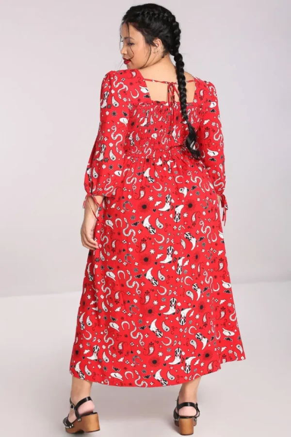 Hell Bunny Dresses | Dresses>Emmylou Maxi Dress Red