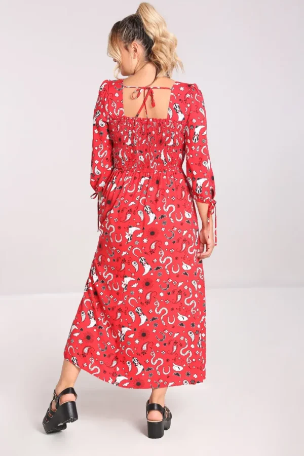 Hell Bunny Dresses | Dresses>Emmylou Maxi Dress Red