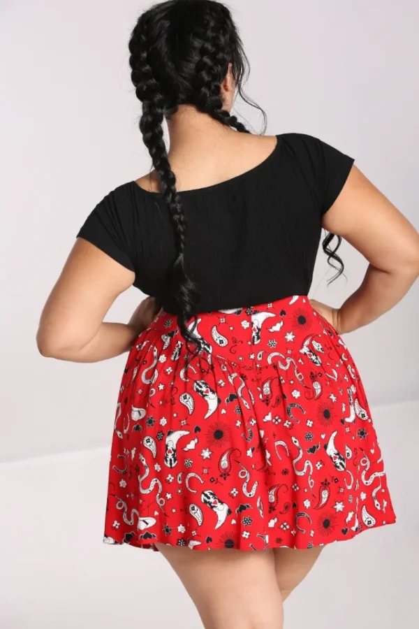 Hell Bunny Skirts | Skirts>Emmylou Skirt Red