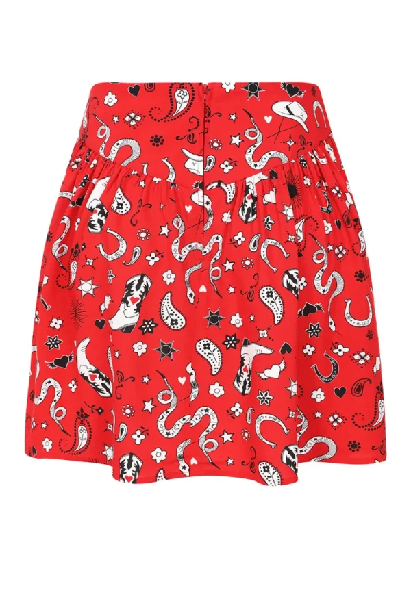 Hell Bunny Skirts | Skirts>Emmylou Skirt Red