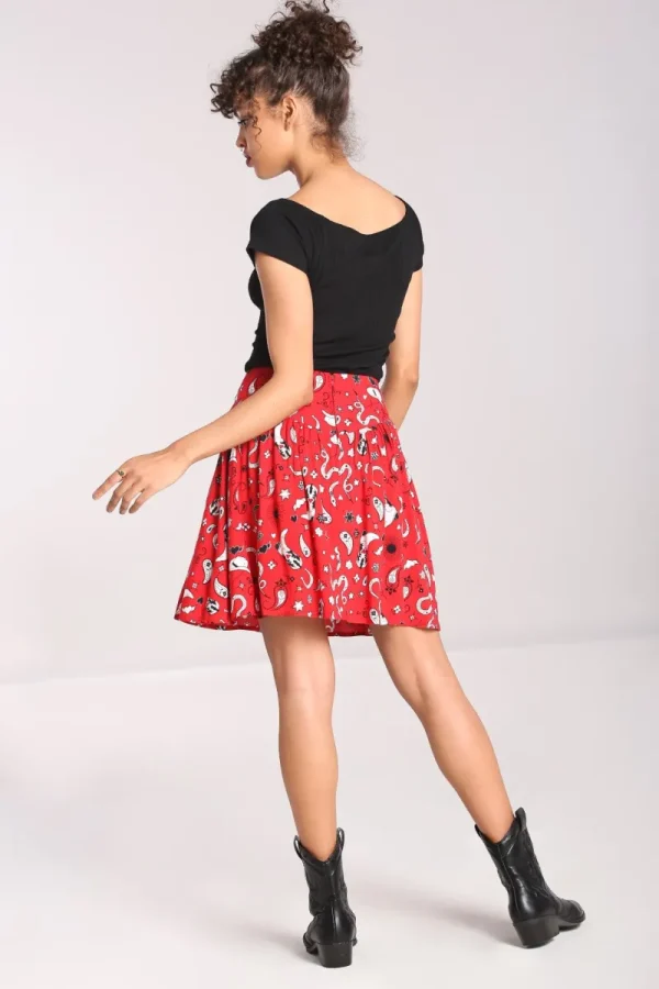 Hell Bunny Skirts | Skirts>Emmylou Skirt Red