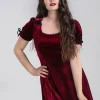 Hell Bunny Dresses | Dresses>Everly Mini Dress Wine