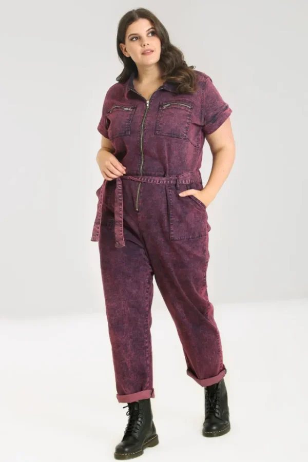 Hell Bunny Jumpsuits & Playsuits | Jumpsuits & Playsuits>Finn Boilersuit