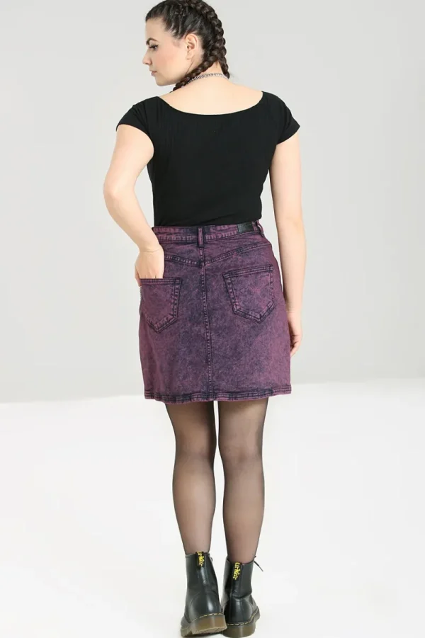 Hell Bunny Skirts | Denim>Finn Mini Skirt