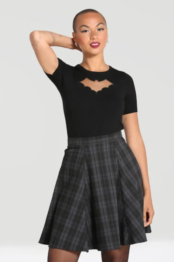 Hell Bunny Skirts | Skirts>Gail Skirt Grey