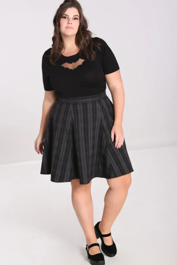 Hell Bunny Skirts | Skirts>Gail Skirt Grey