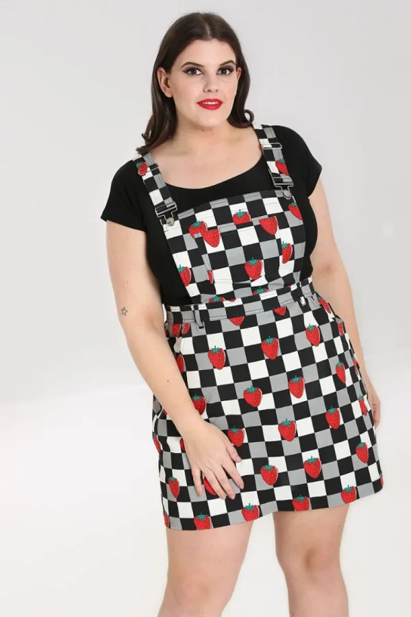 Hell Bunny Dresses | Dresses>Ginberry Pinafore dress Black