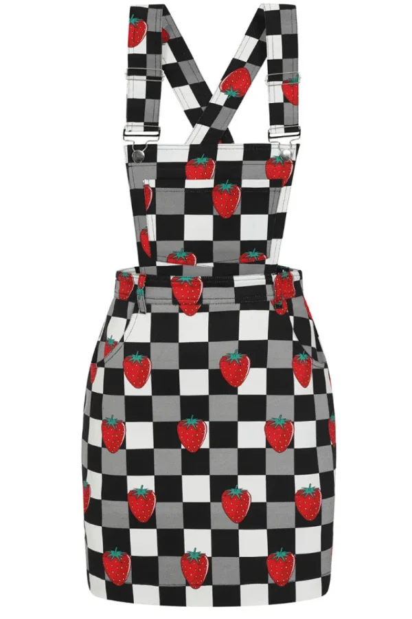 Hell Bunny Dresses | Dresses>Ginberry Pinafore dress Black