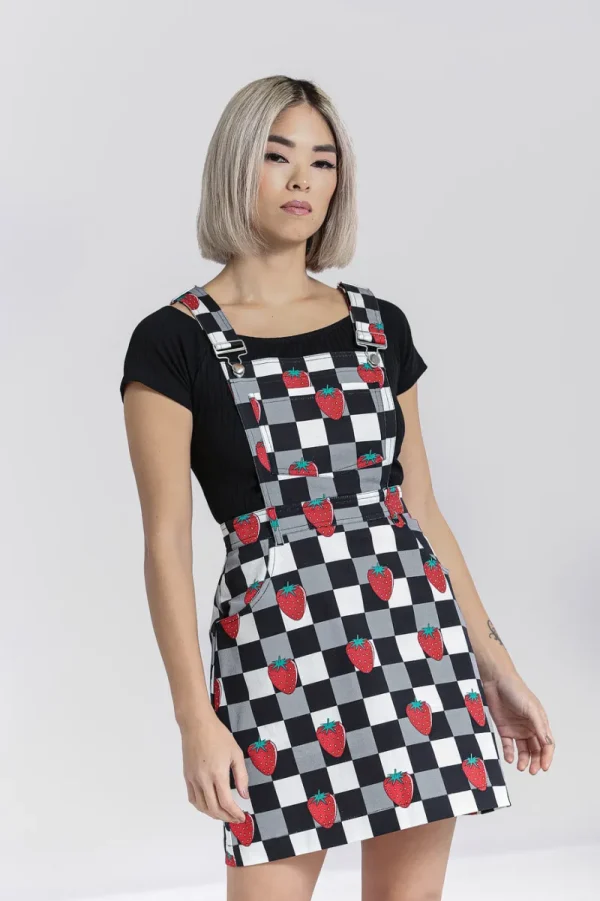 Hell Bunny Dresses | Dresses>Ginberry Pinafore dress Black